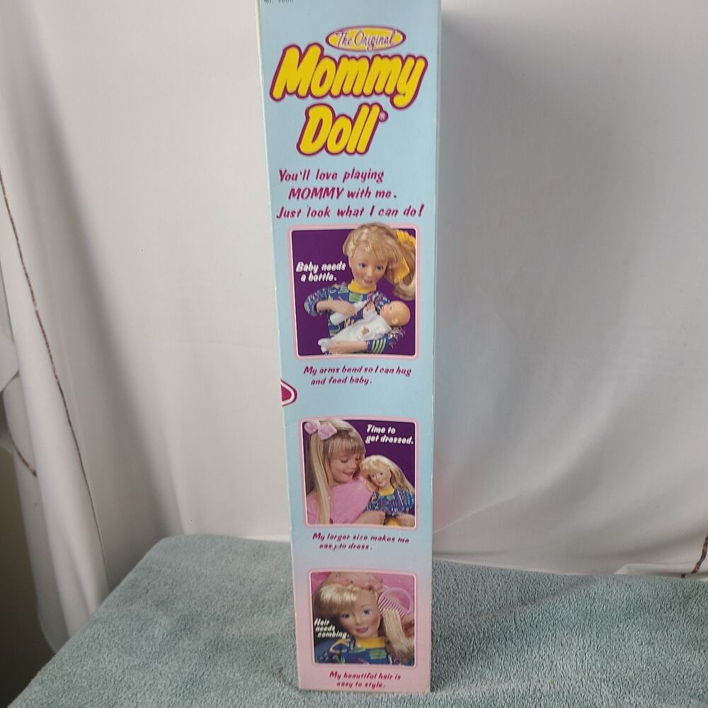 Vintage 1990 The‎ Original Mommy Doll 19" Blonde Hair With Baby Tootsie Toys - Picture 10 of 16